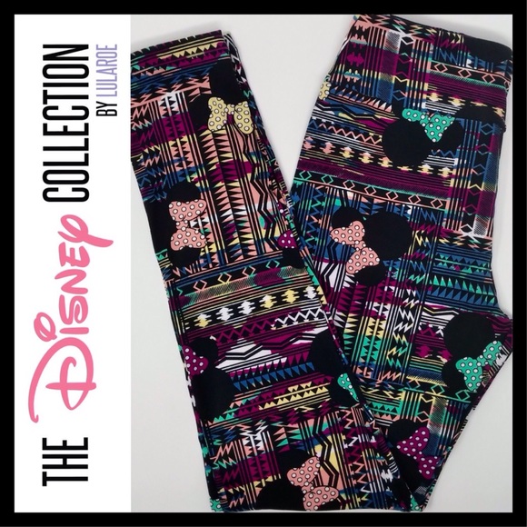 LuLaRoe Pants - LuLaRoe OS Leggings Disney Minnie Mouse UNICORN